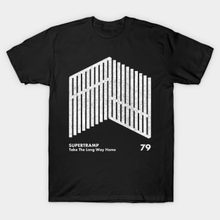 Supertramp / Minimal Graphic Design Tribute T-Shirt